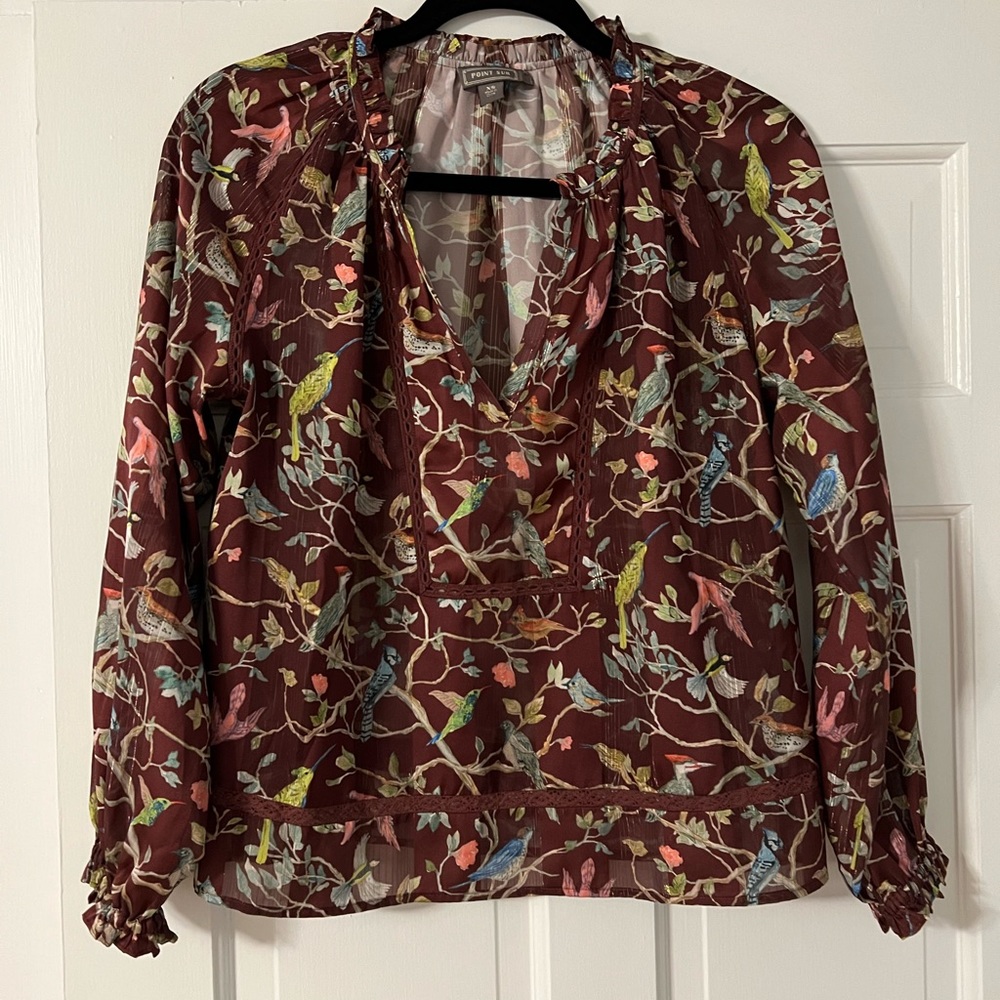 Jcrew point sur blouse